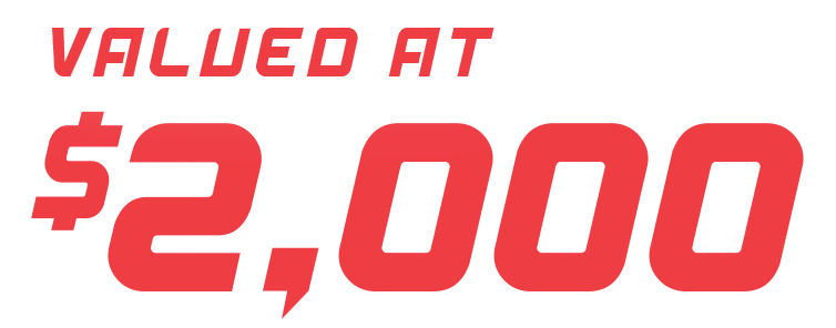 Valued at $2,000 Valued at $2,000